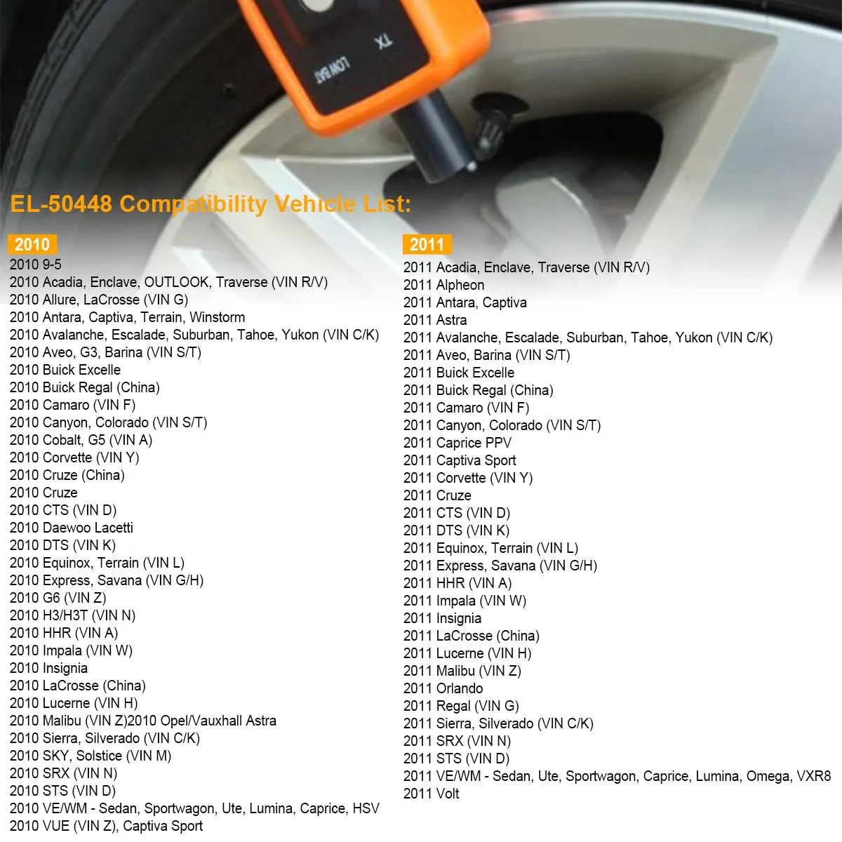 Coocoe TPMS Sensor Relearn Activation Tool