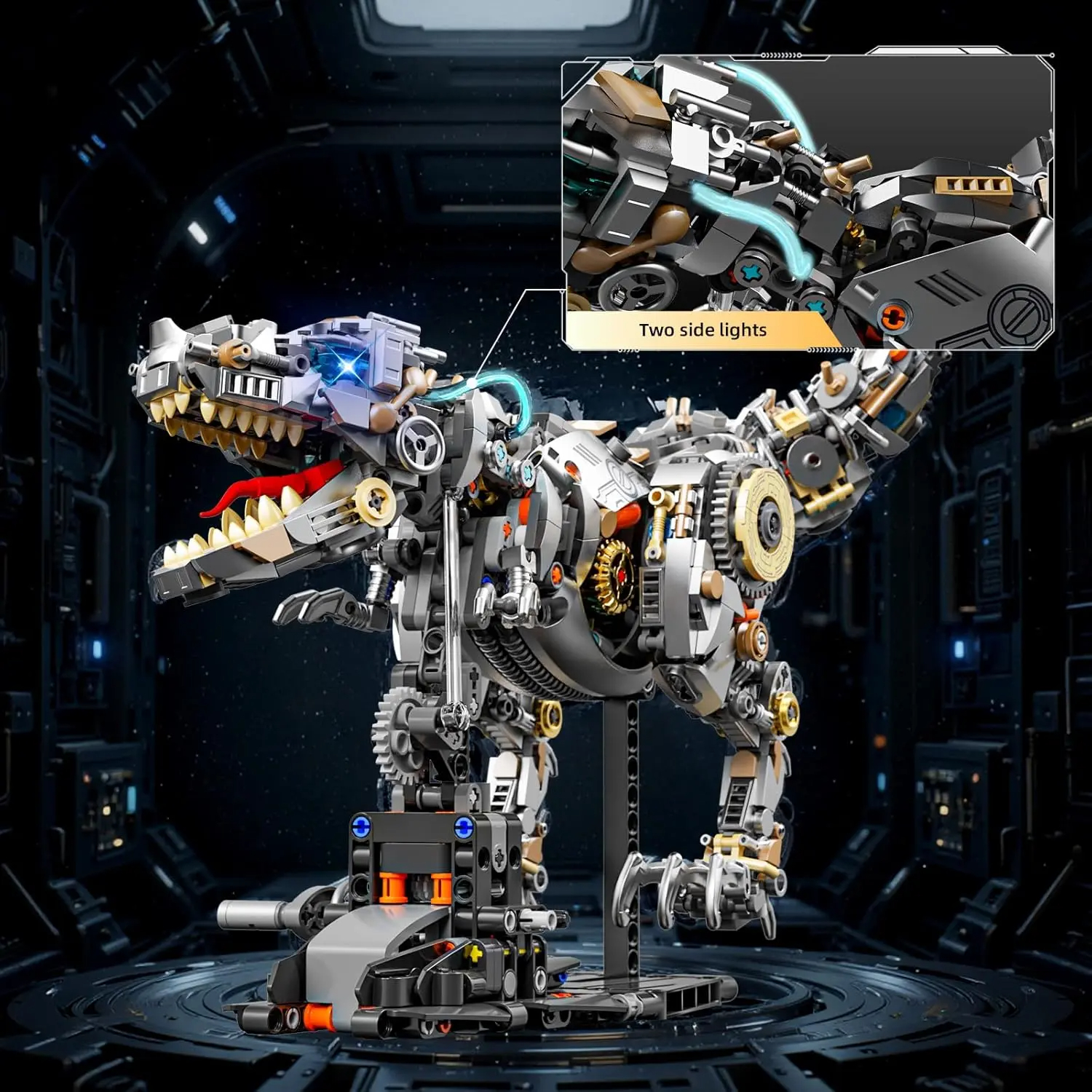 Tyrannosaurus Rex Mechanical Building Set