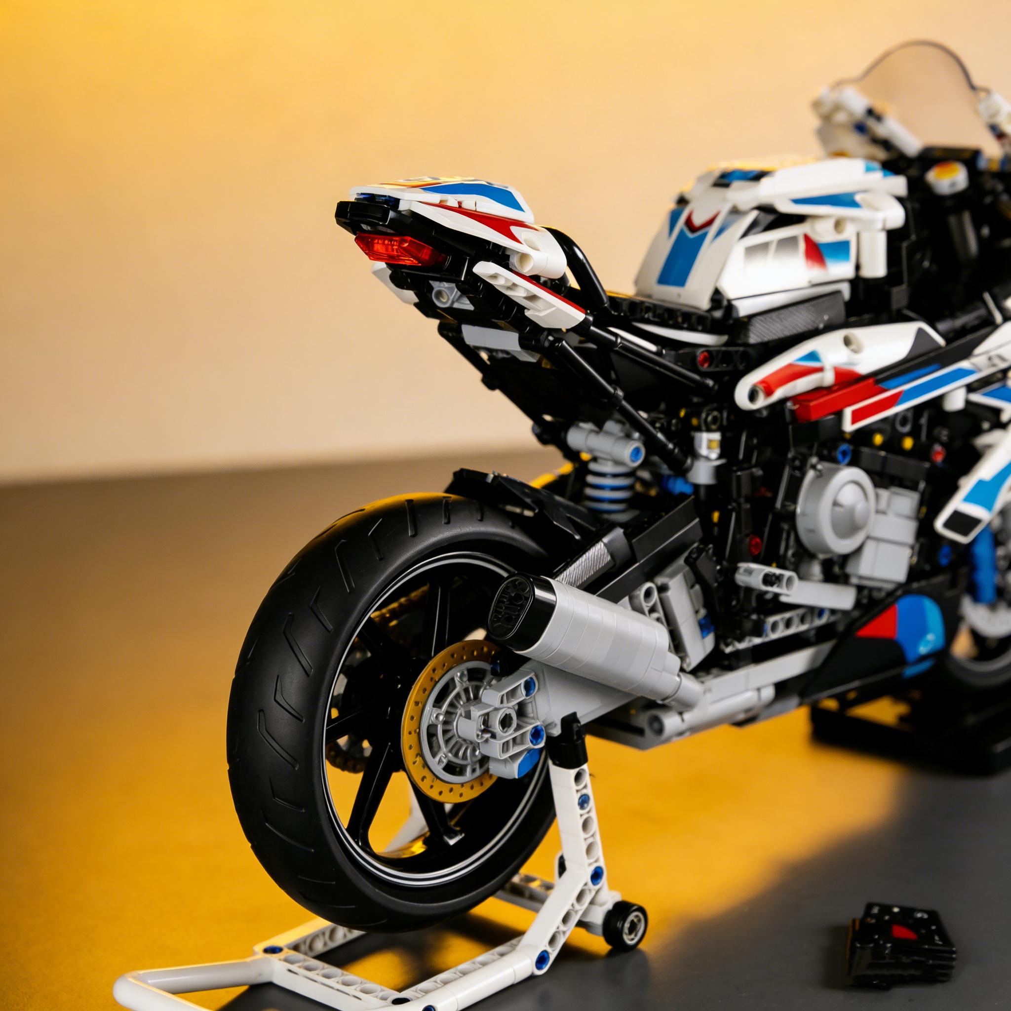 1920 Pieces, 1:5 Technic Motorcycle Model Kit for Adults, 19 inches long, Build and Display Set with Authentic Features, Motorcycle Gift Idea 1920 Pieces, 1:5 Technic Motorcycle Model Kit for Adults, 19 inches long, Build and Display Set with Authentic Features, Motorcycle Gift Idea