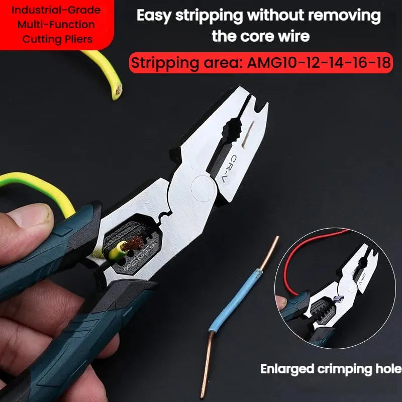 Coocoe Industrial Grade 9 in 1 Multi Function Cutting Pliers