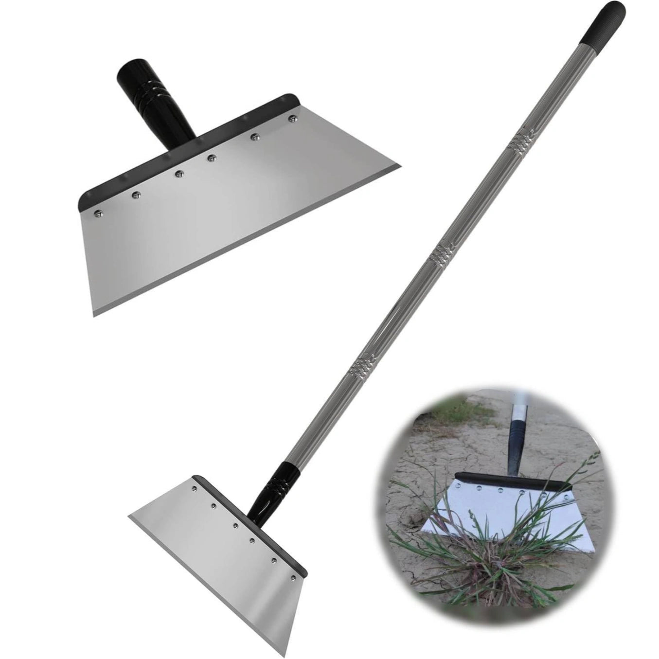 Coocoe Heavy Duty Stainless Steel Garden Shovel