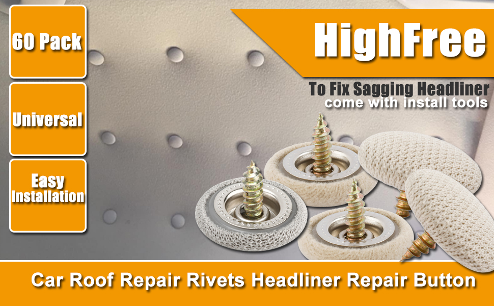 Car Roof Headliner Repair Button-BANNER