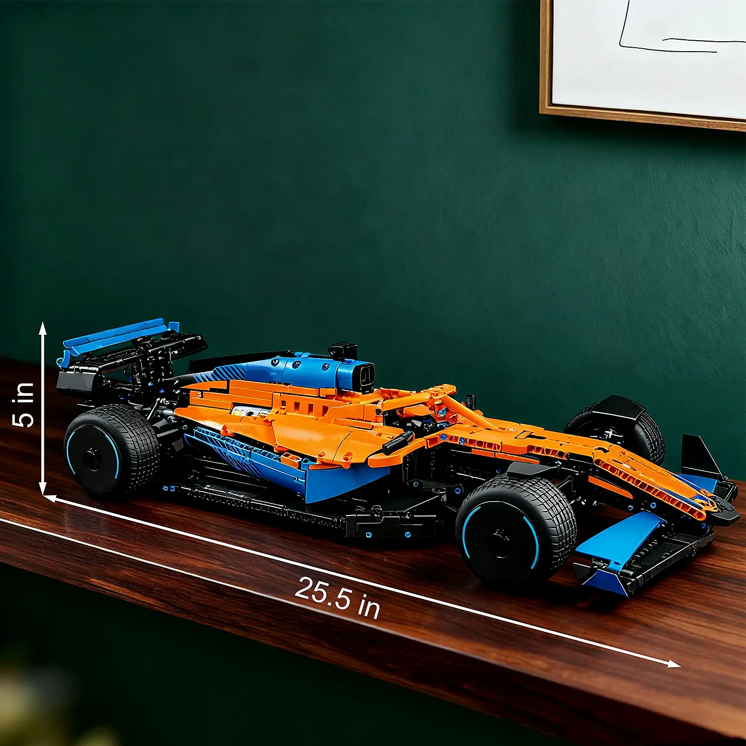 1:8 Technic Car 2022 Replica Race Car Model Building Kit, 25 inches building car Set, 1432 pieces, Birthday Gift Idea for Adults, Men, Women, Him, Her, Husband, Collectible Home Decor