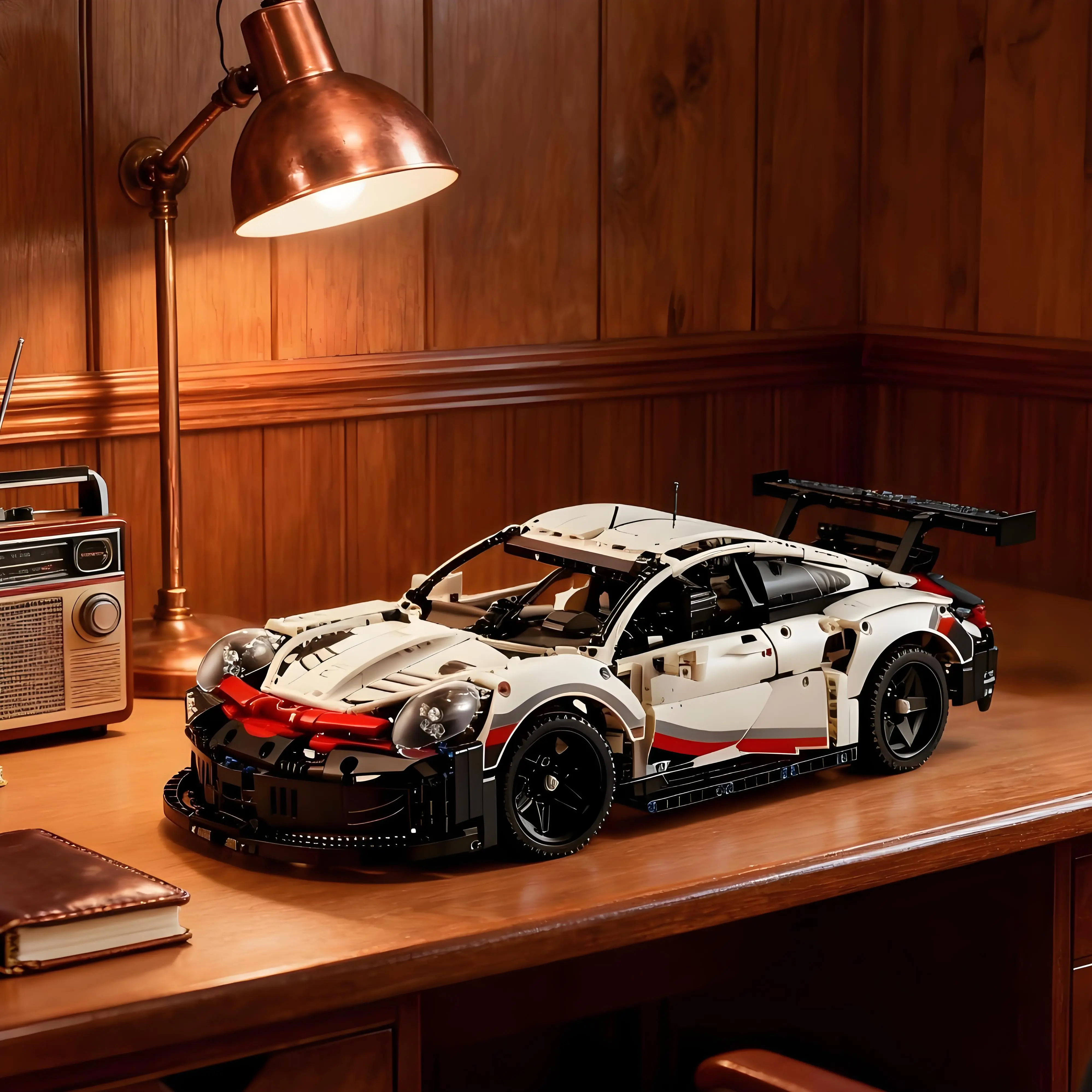 Technic Race Car Model Building Kit, Advanced Replica, Exclusive Collectible Set, Gift for Kids, Boys & Girls