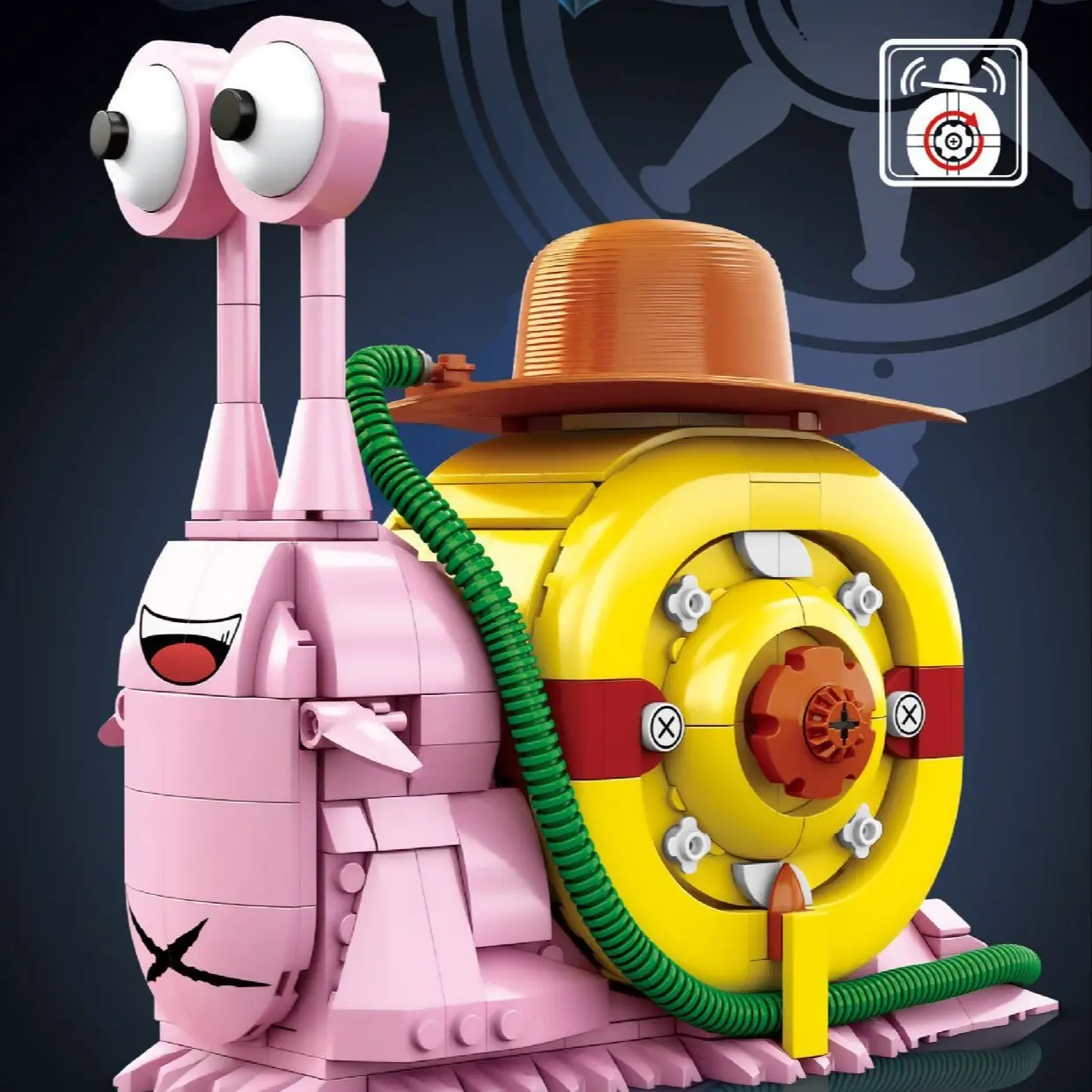 One Piece Phone Bug Building Blocks, 3D Puzzle Model Kit, Boy Engineering Toy