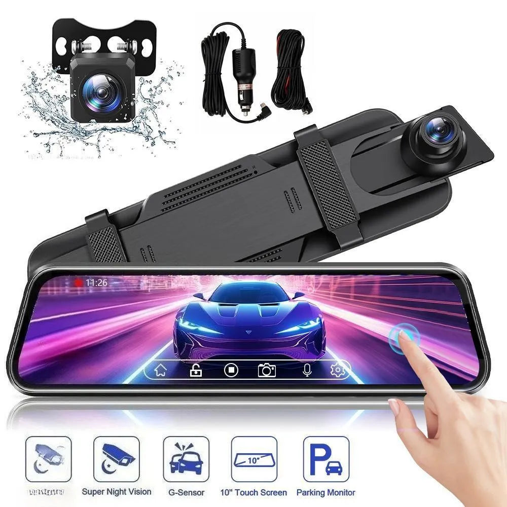Coocoe Dual Lens Touch Dash Cam
