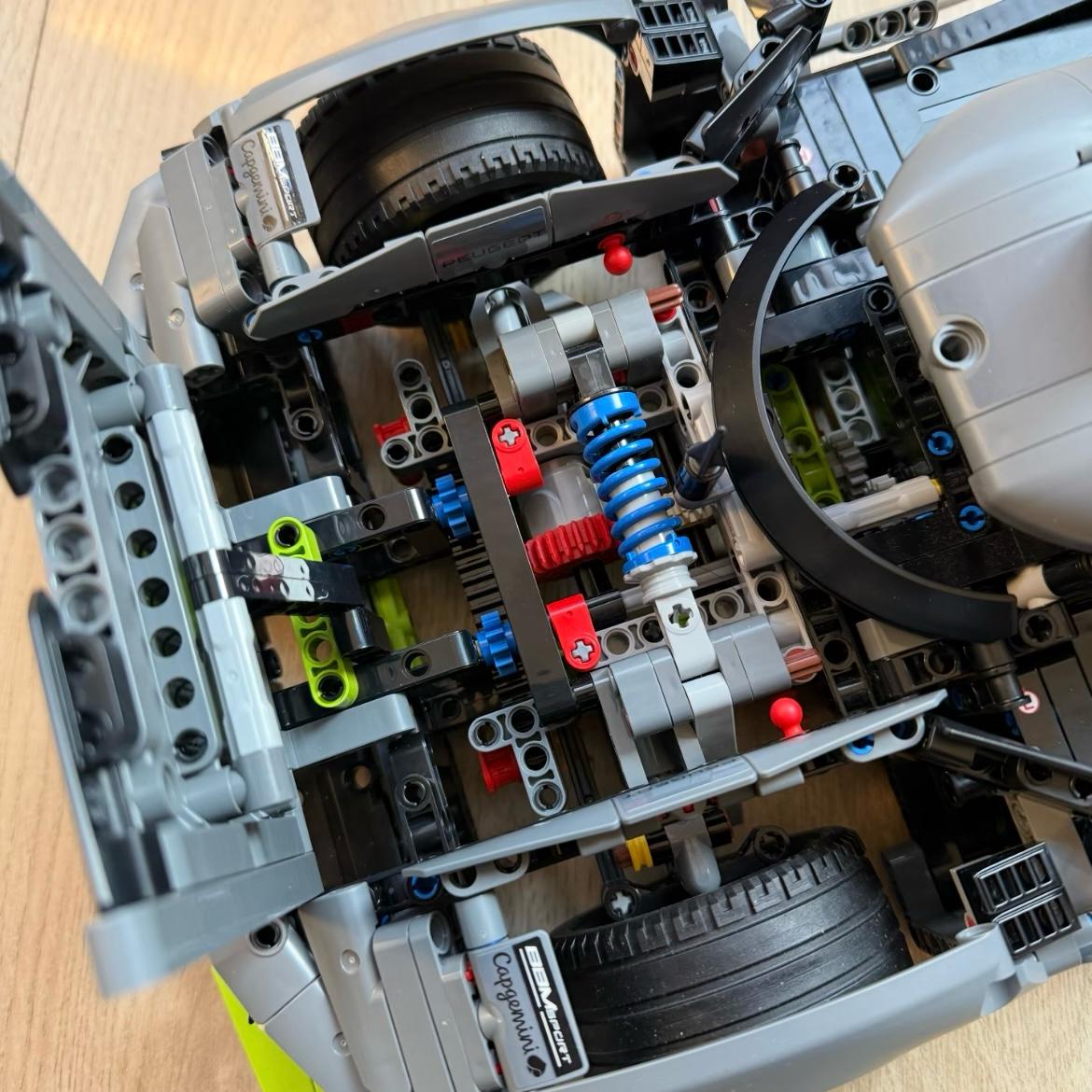 Technic 9X8 24H Hybrid Hypercar Collectible Race Car Building Kit for Adults and Teens,  20.1 inches, 1775 pieces. 1:10 Scale Racing Car Model, Gift for Motorsport Fans