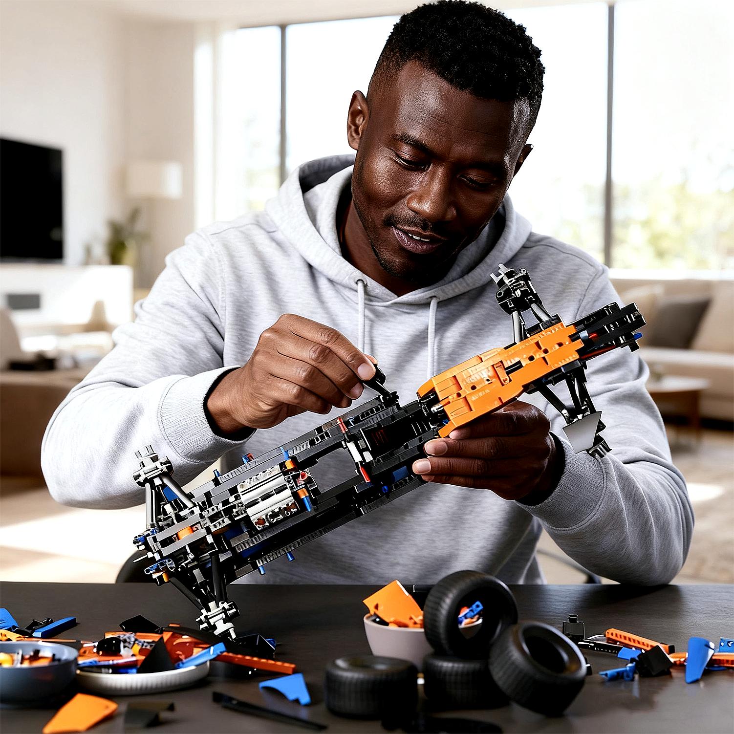 1:8 Technic Car 2022 Replica Race Car Model Building Kit, 25 inches building car Set, 1432 pieces, Birthday Gift Idea for Adults, Men, Women, Him, Her, Husband, Collectible Home Decor 1:8 Technic Car 2022 Replica Race Car Model Building Kit, 25 inches building car Set, 1432 pieces, Birthday Gift Idea for Adults, Men, Women, Him, Her, Husband, Collectible Home Decor