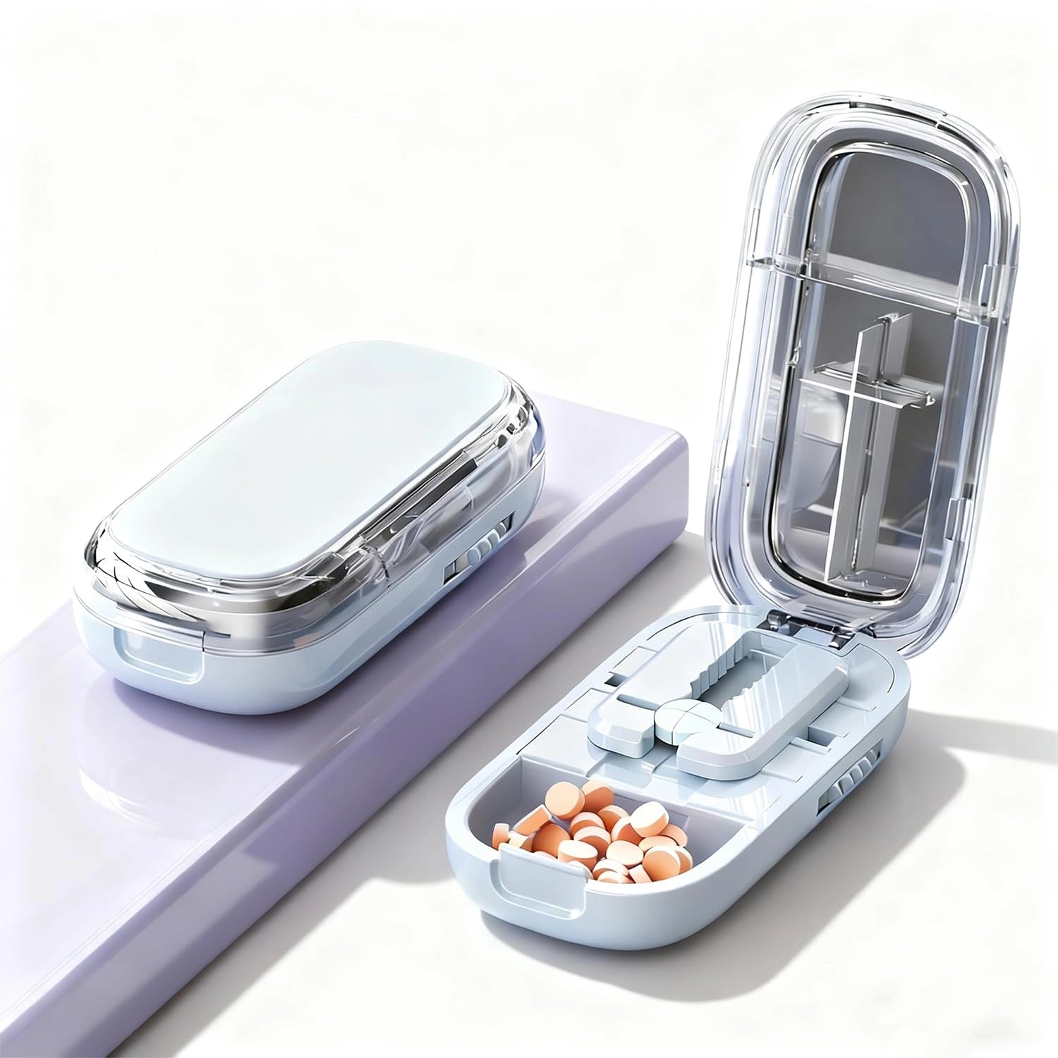 Coocoe Adjustable Precision Pill Cutter Splitter
