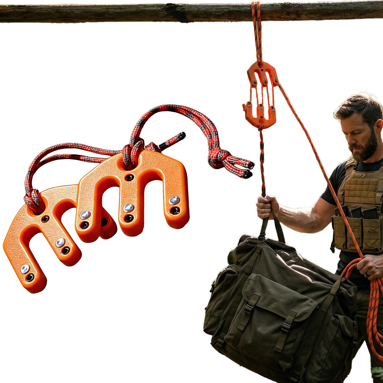 Coocoe Lightweight Hunting Gear Hoist Pulley