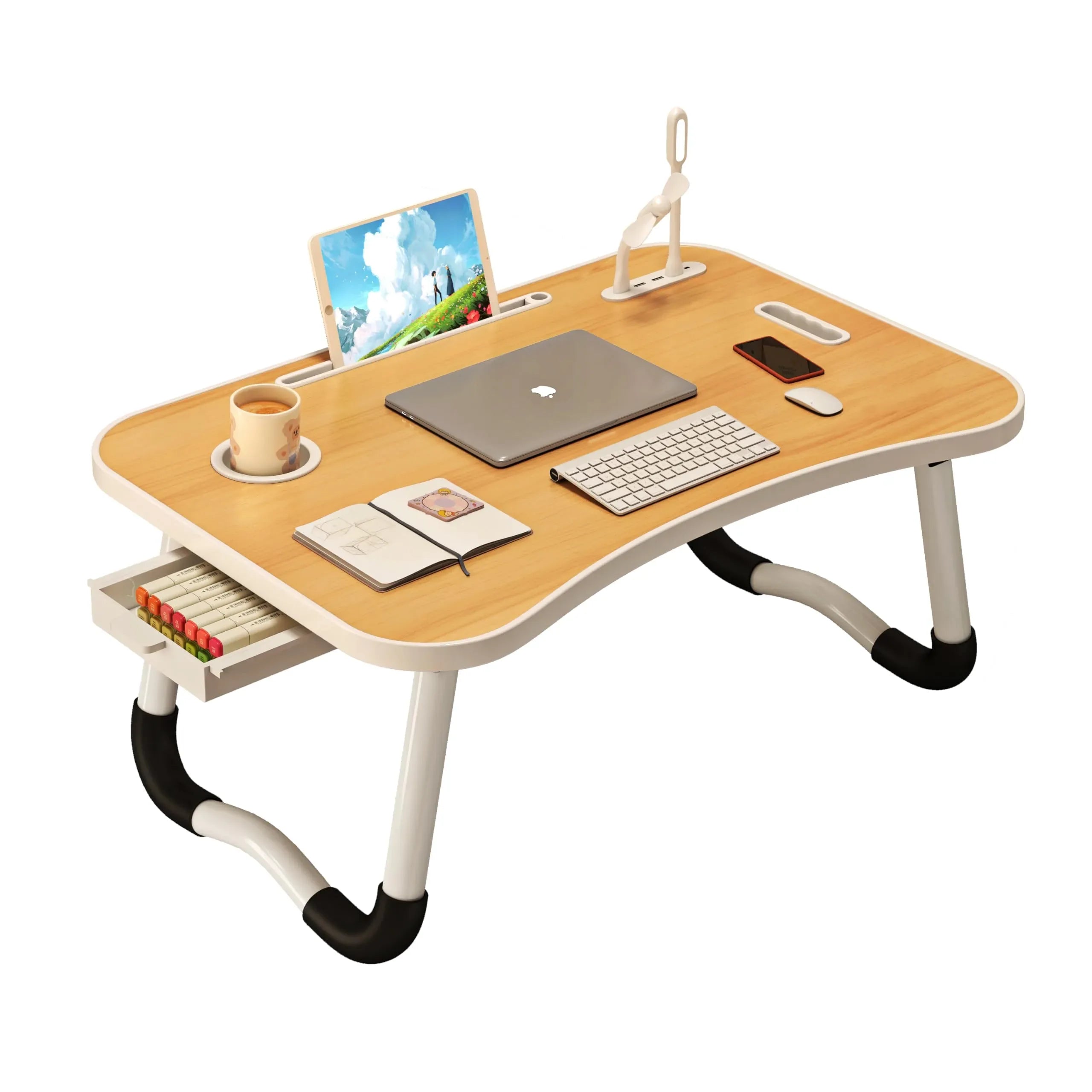 Coocoe Foldable Portable Laptop Stand Lap Desk