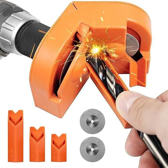 Coocoe Multipurpose Drill Bit Sharpener for 5/64"–5/8" Bits