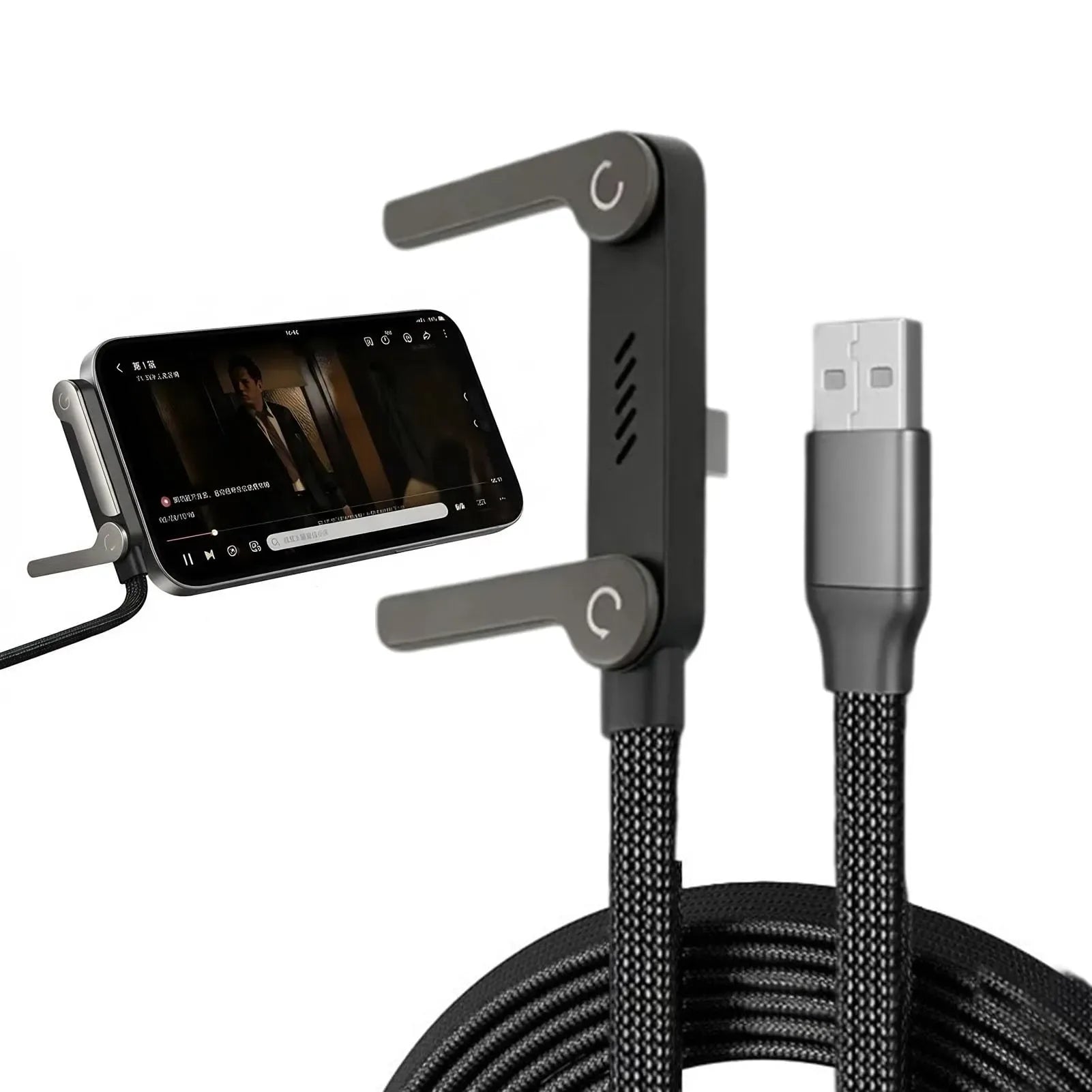 Coocoe 240W Fast-Charging 2-in-1 Stand Hidden Cable