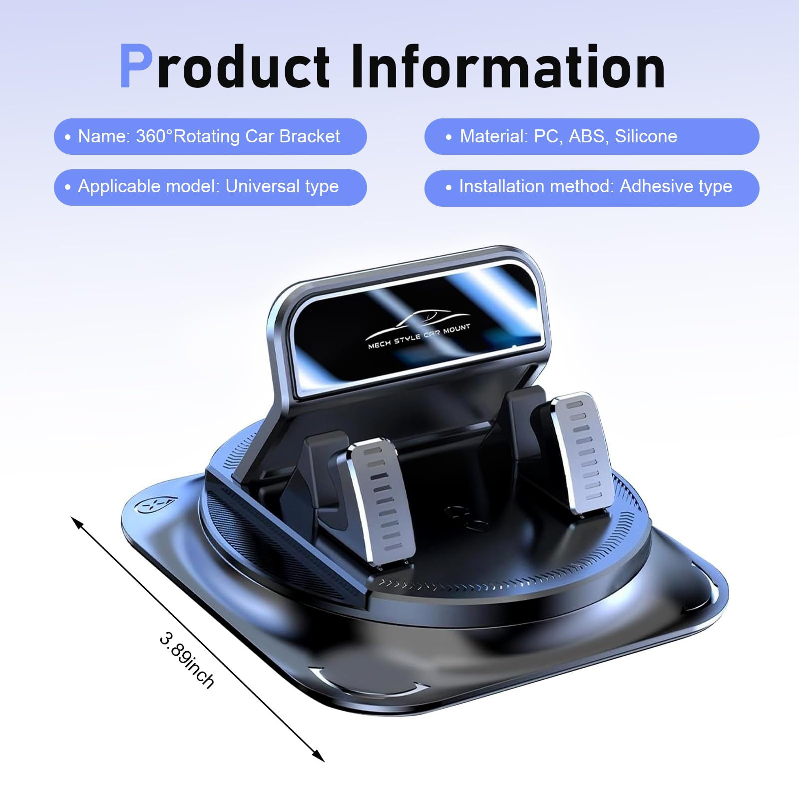 Coocoe Car Dashboard Phone Holder