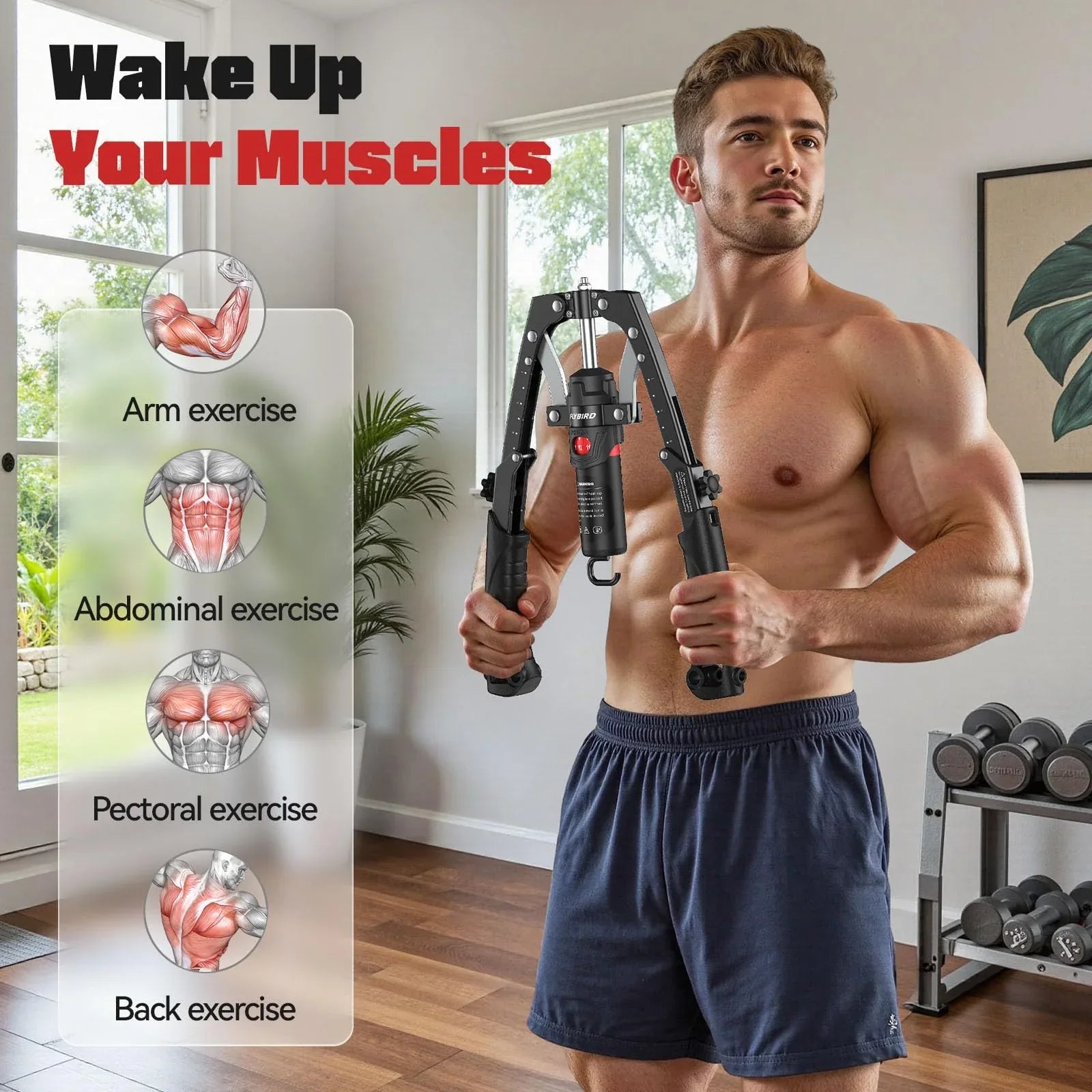 Coocoe Chest & Arm Twister Core Trainer