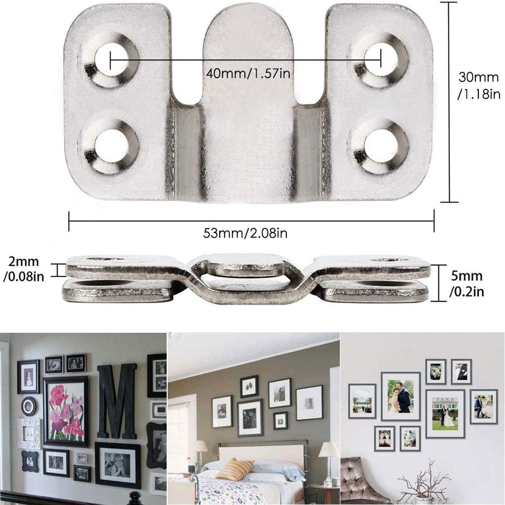 Coocoe Flush Mount Brackets Set