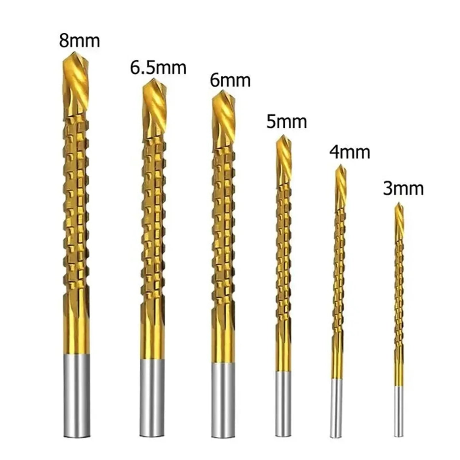 Coocoe Cobalt Spiral Composite Tap Drill Bit Set