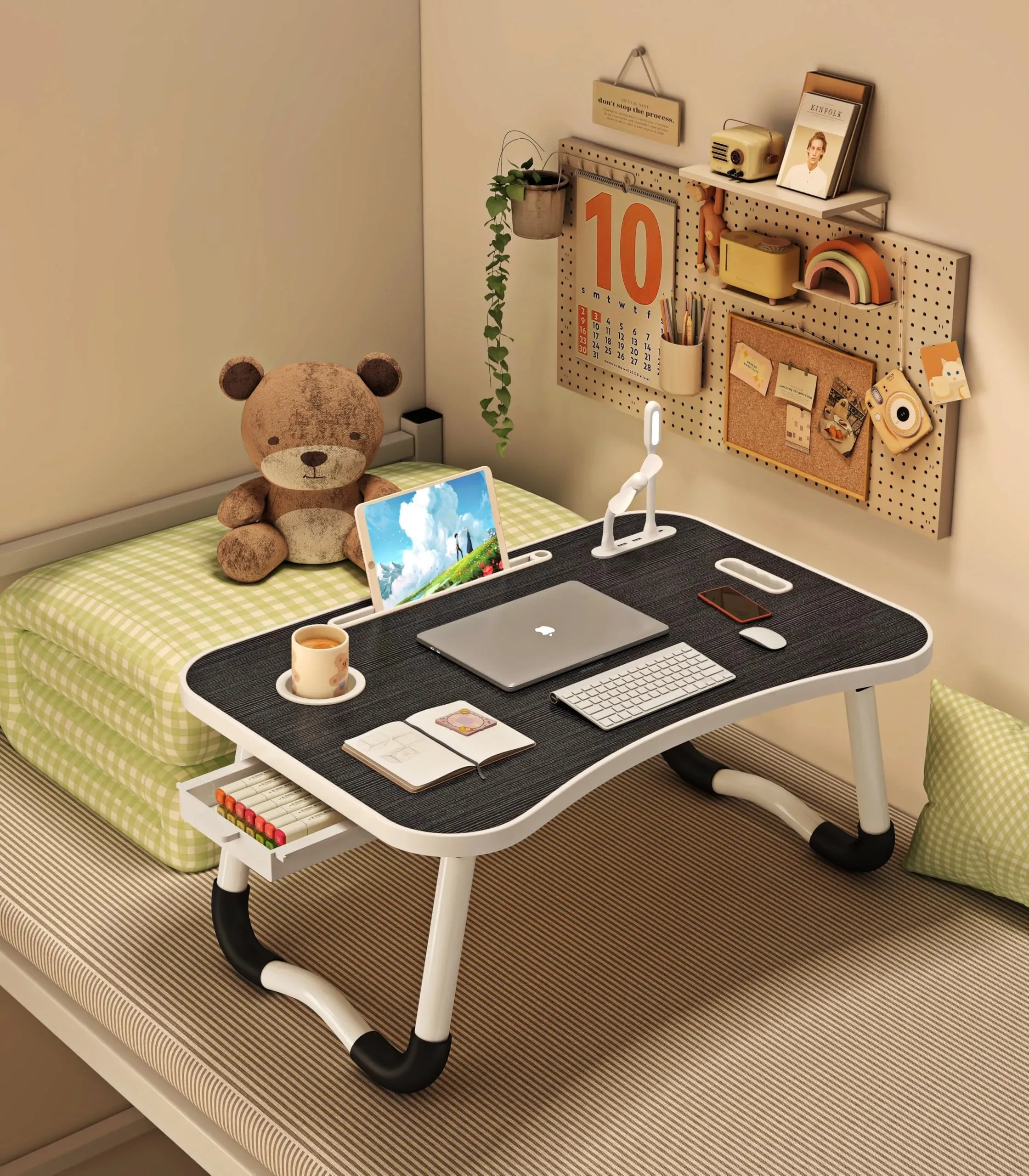 Coocoe Foldable Portable Laptop Stand Lap Desk
