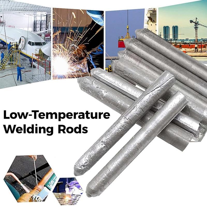 Coocoe Low-Temp Aluminum Welding Rods, Easy-Fuse Flux-Cored Rods