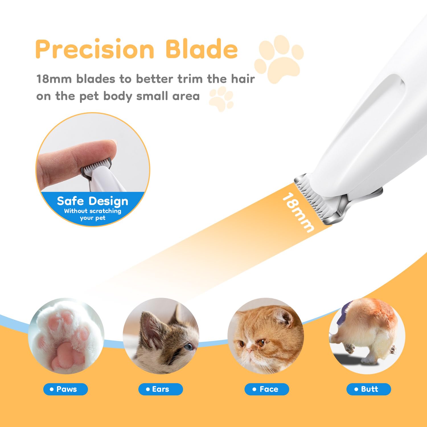 Coocoe Pet Micro Precision Trimmer