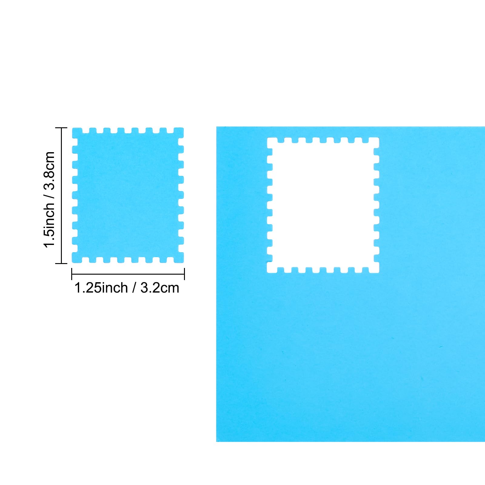 Coocoe Rectangular Postage Stamp Punch
