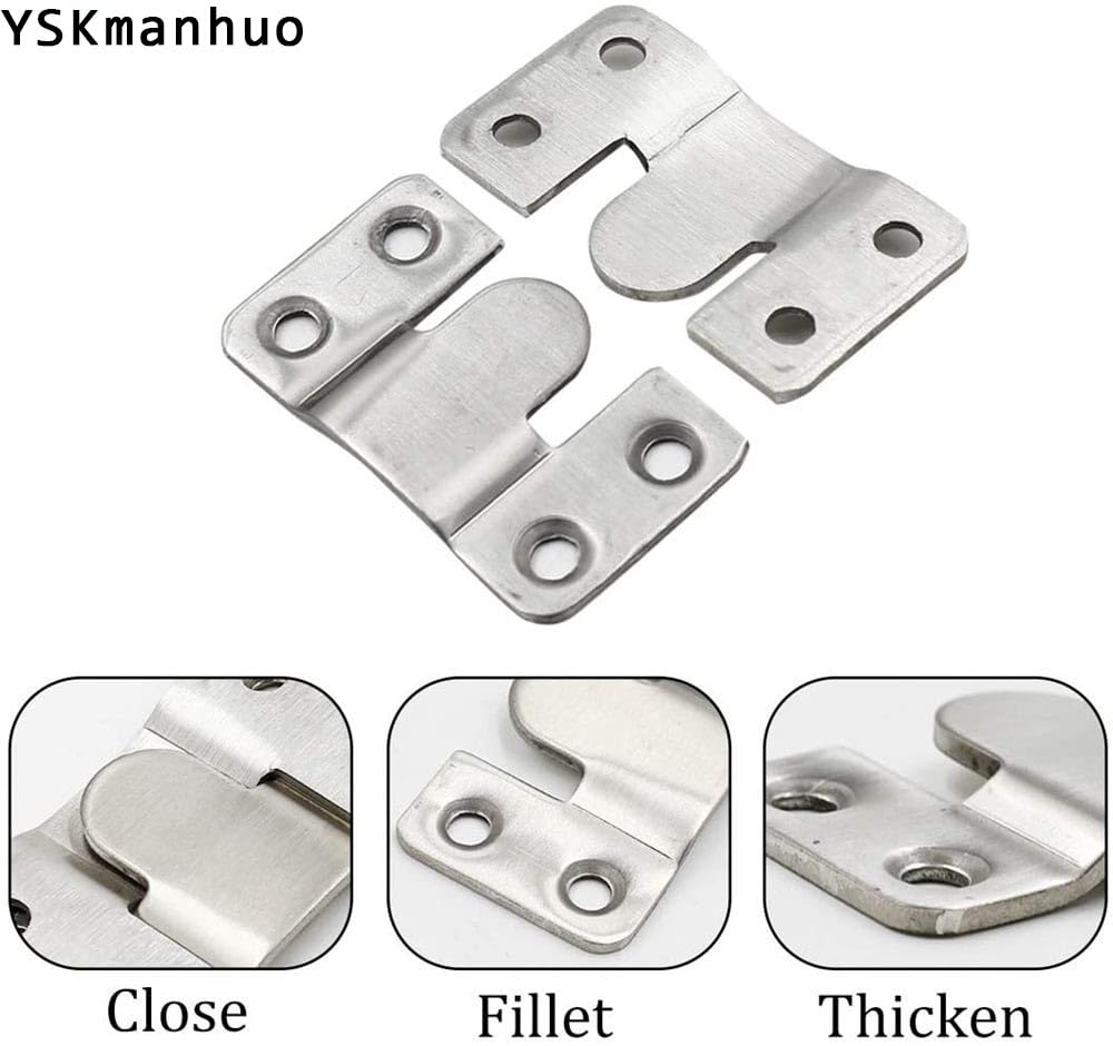 Coocoe Flush Mount Brackets Set