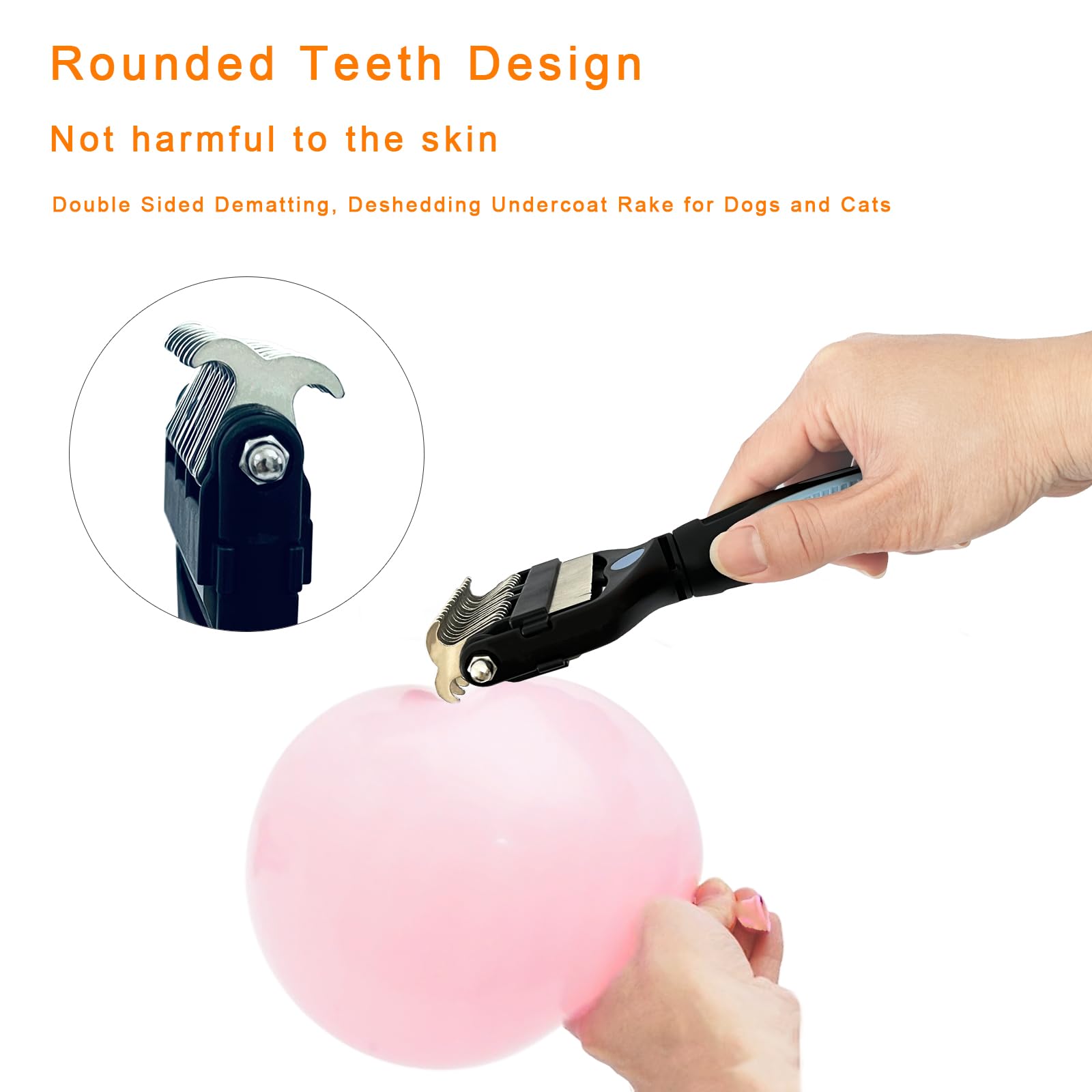 Coocoe 3-in-1 Pet Grooming Brush