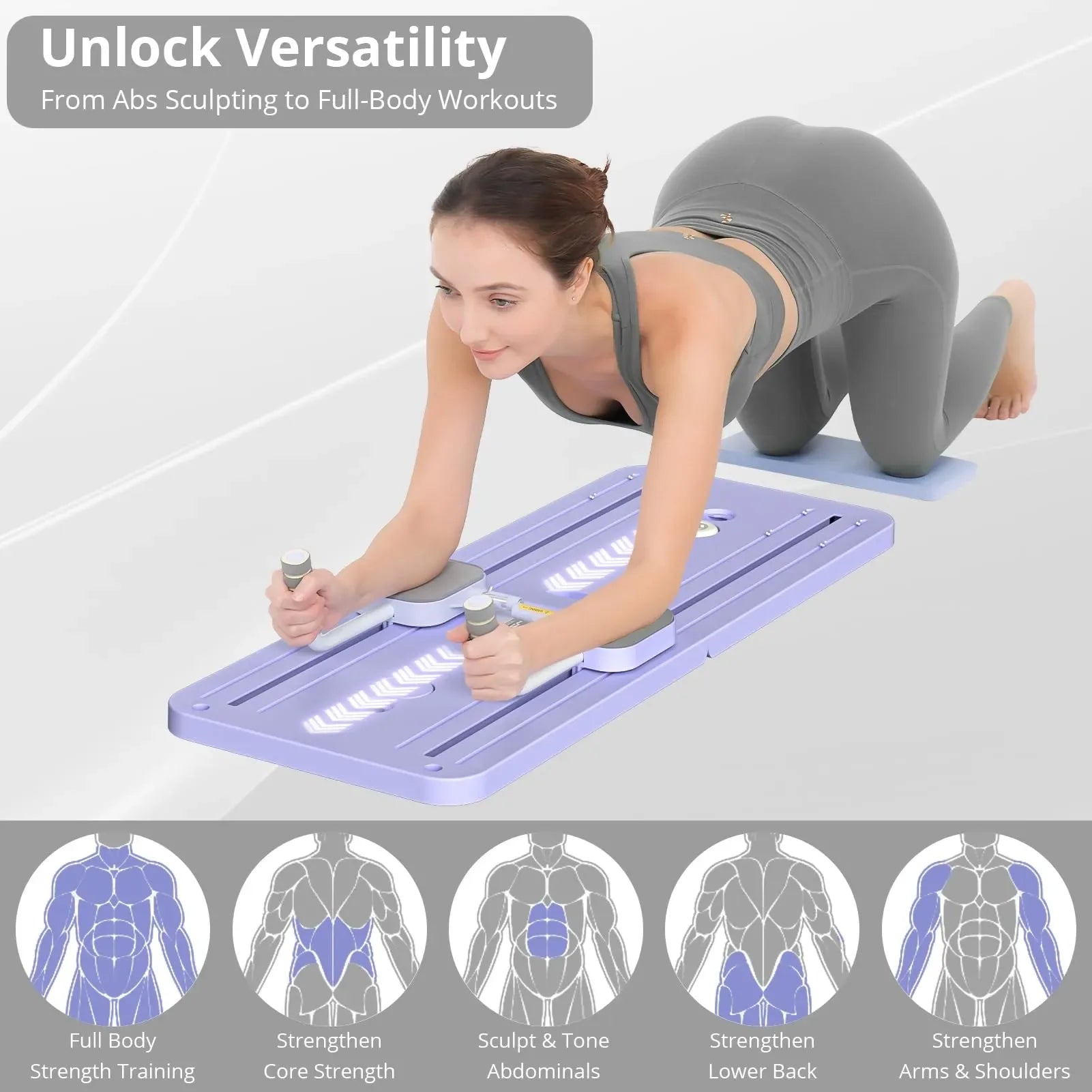 Coocoe 5 in 1 Pilates Sliding Board