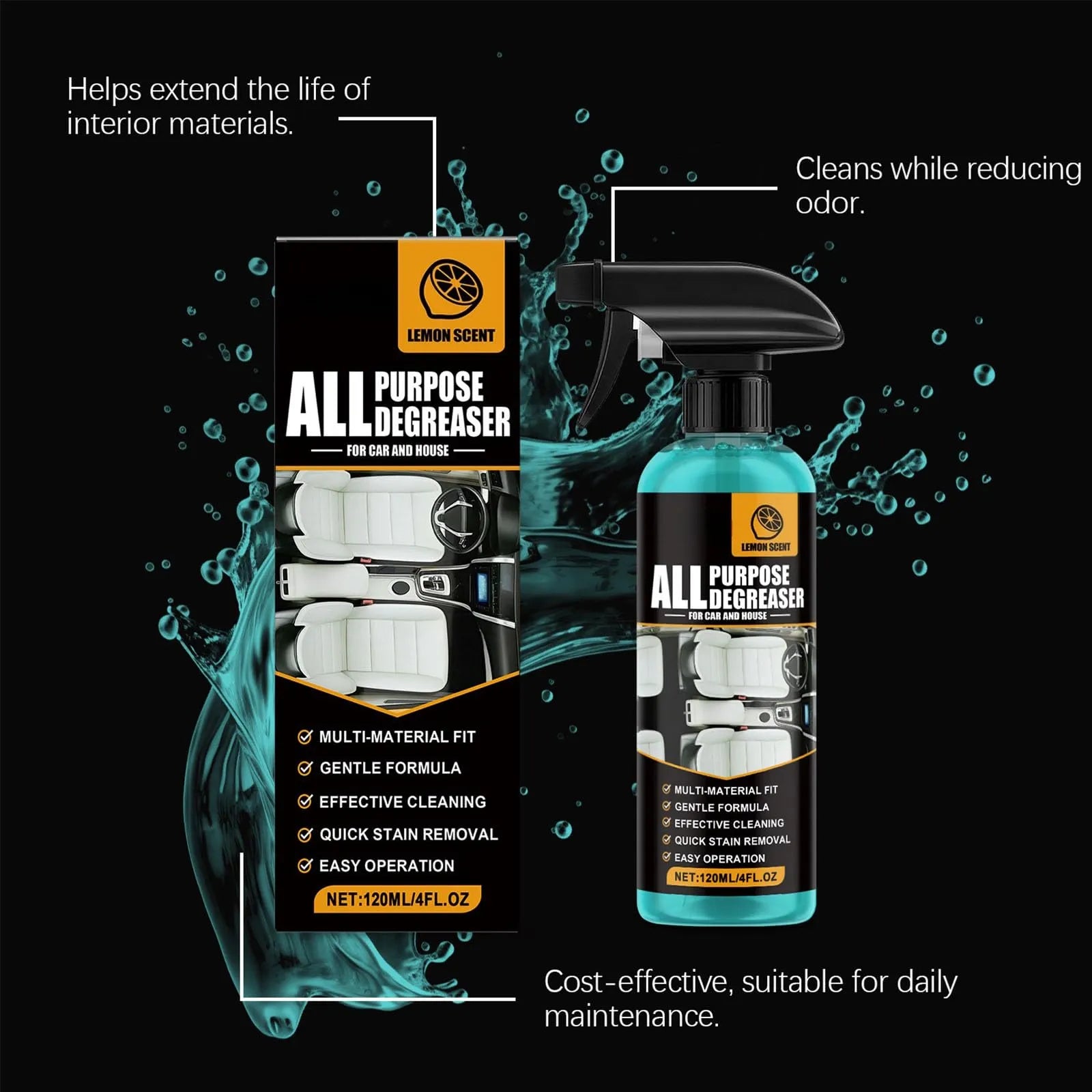 Coocoe Powerful Citrus Degreasing Cleaner