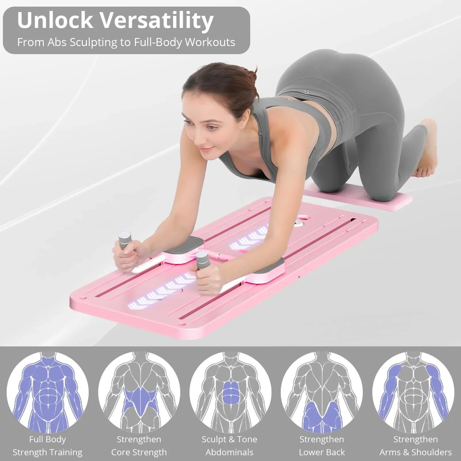 Coocoe 5 in 1 Pilates Sliding Board
