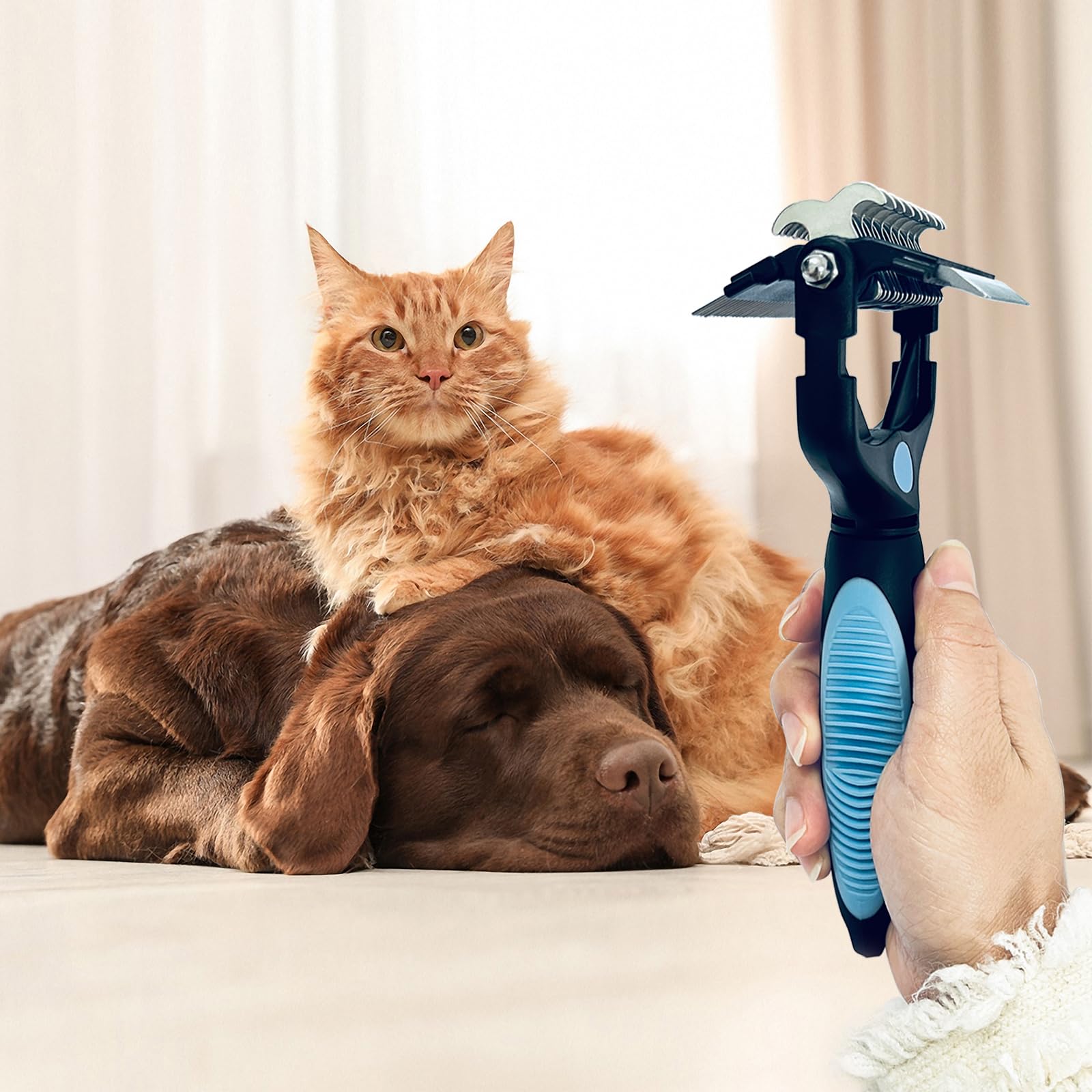 Coocoe 3-in-1 Pet Grooming Brush