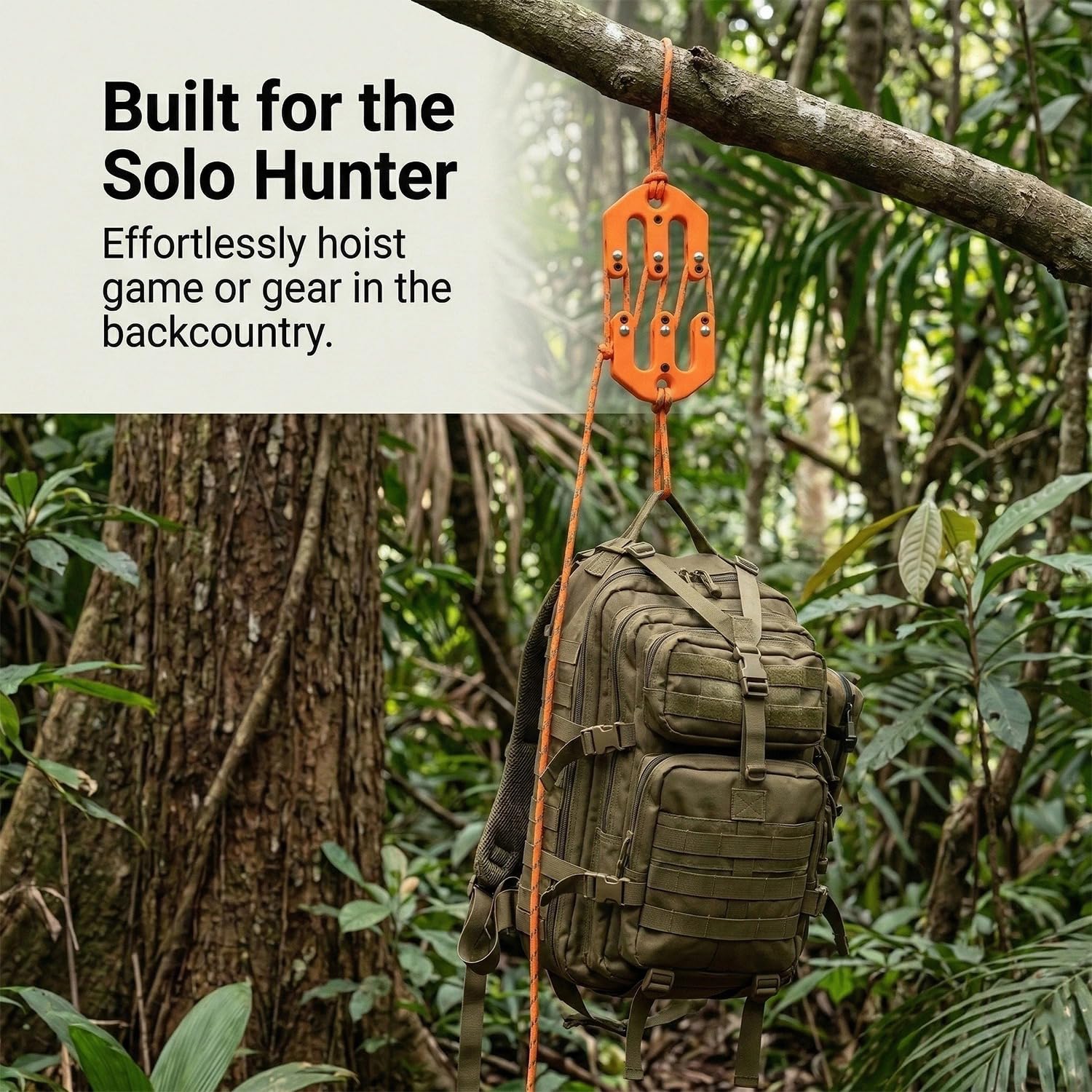 Coocoe Lightweight Hunting Gear Hoist Pulley