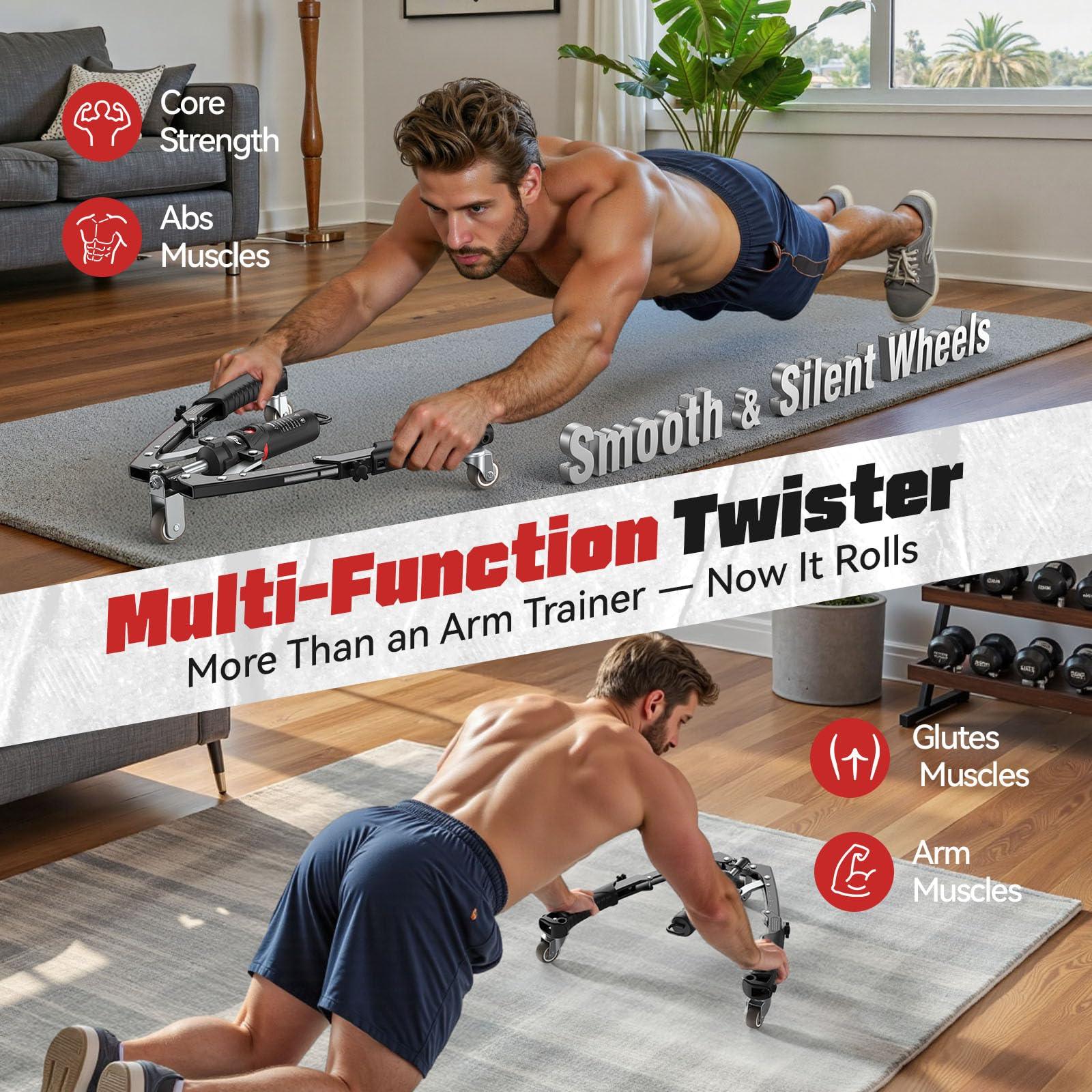Coocoe Chest & Arm Twister Core Trainer