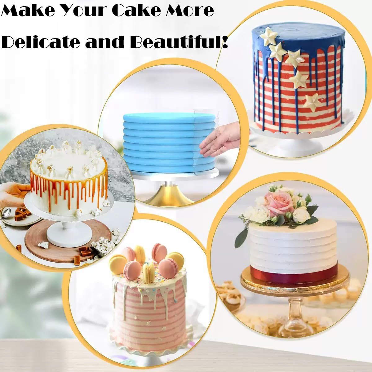 Coocoe Cake Scraper Smoother