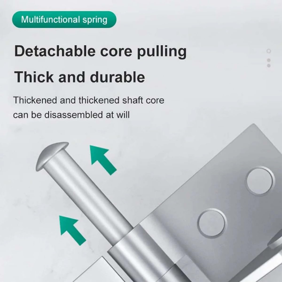 Coocoe Automatic Self-Closing Door Hinges Kit