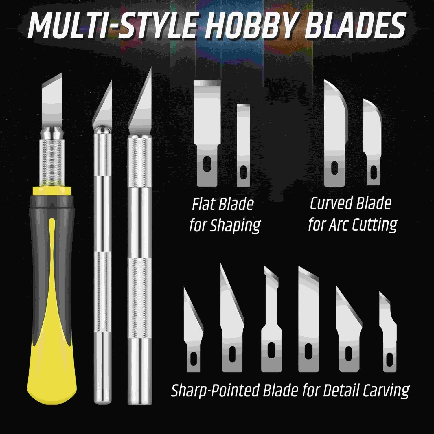 Coocoe 16-Piece Craft Knife Set