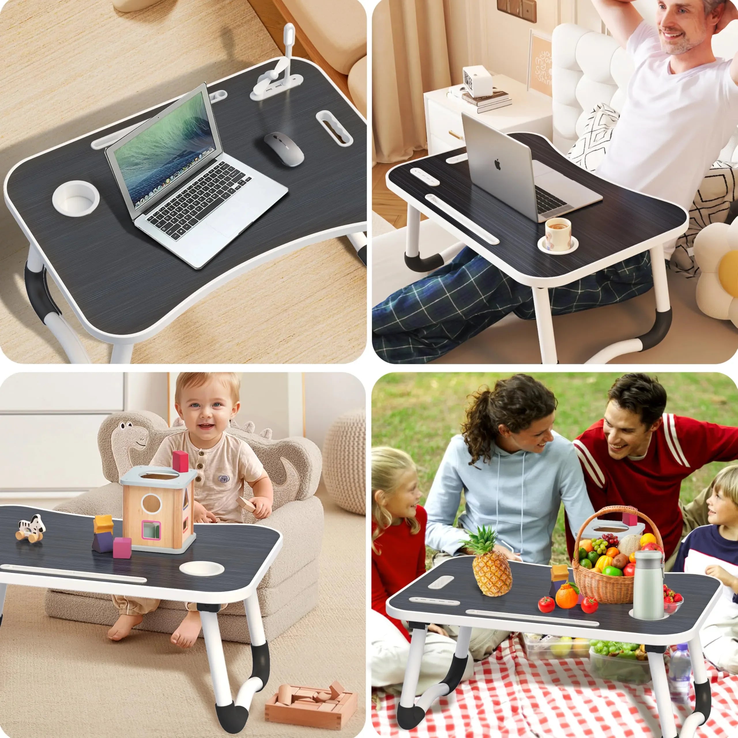 Coocoe Foldable Portable Laptop Stand Lap Desk