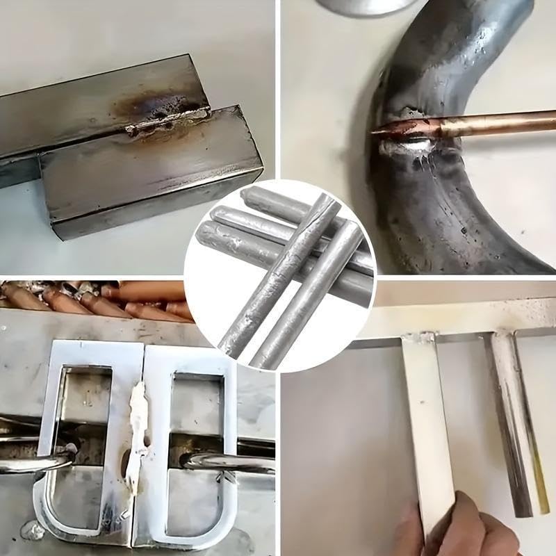 Coocoe Low-Temp Aluminum Welding Rods, Easy-Fuse Flux-Cored Rods