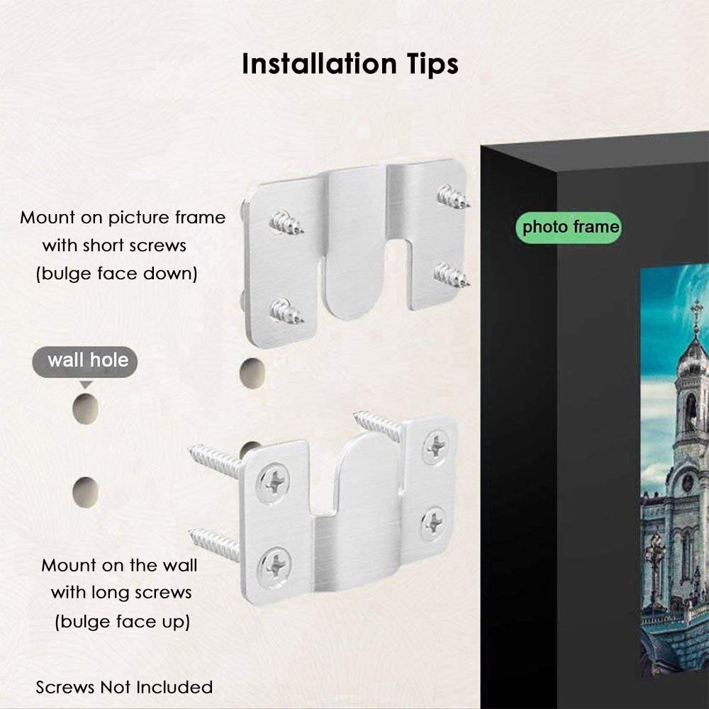 Coocoe Flush Mount Brackets Set