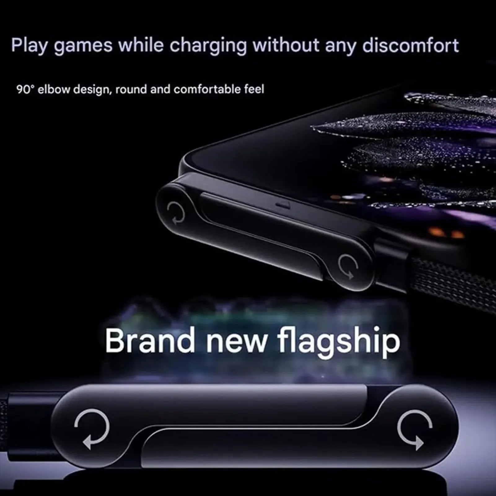 Coocoe 240W Fast-Charging 2-in-1 Stand Hidden Cable