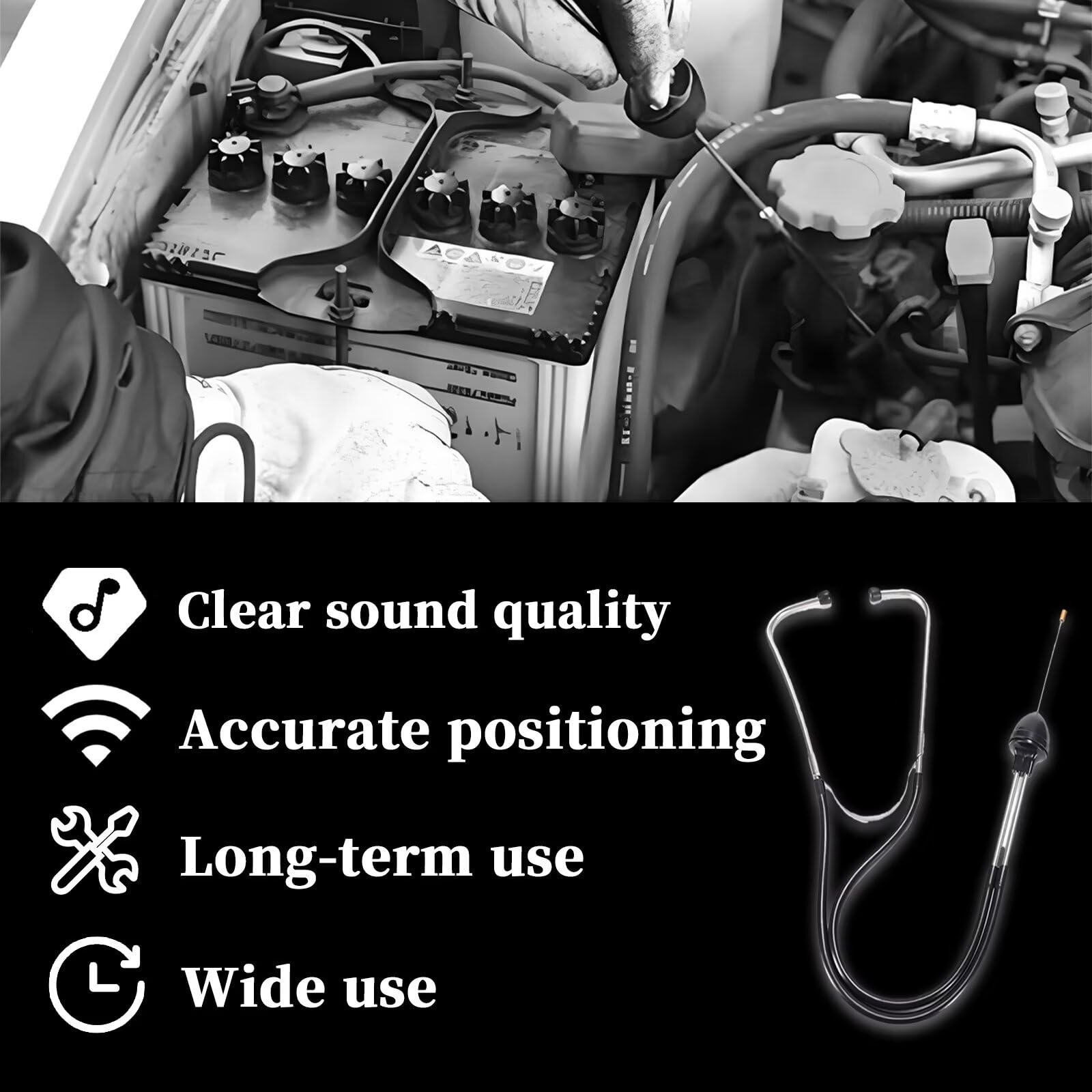 Coocoe Automotive Engine Diagnostic Stethoscope