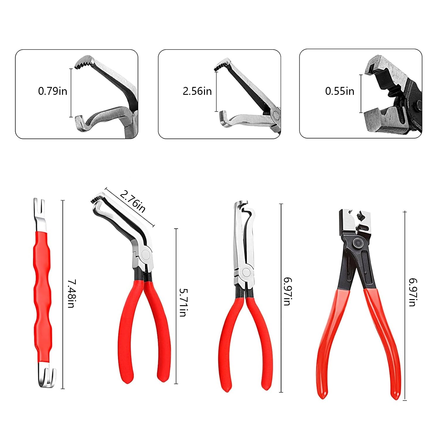 Coocoe Flexible Hose Clamp Pliers Set
