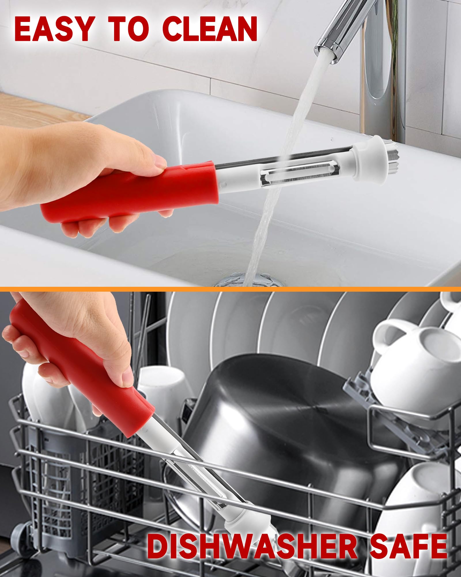 Coocoe 2 in 1 Apple Corer and Peeler Tool