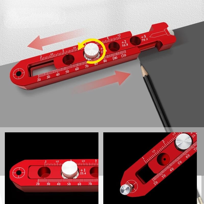 Coocoe Woodworking Compass Scriber