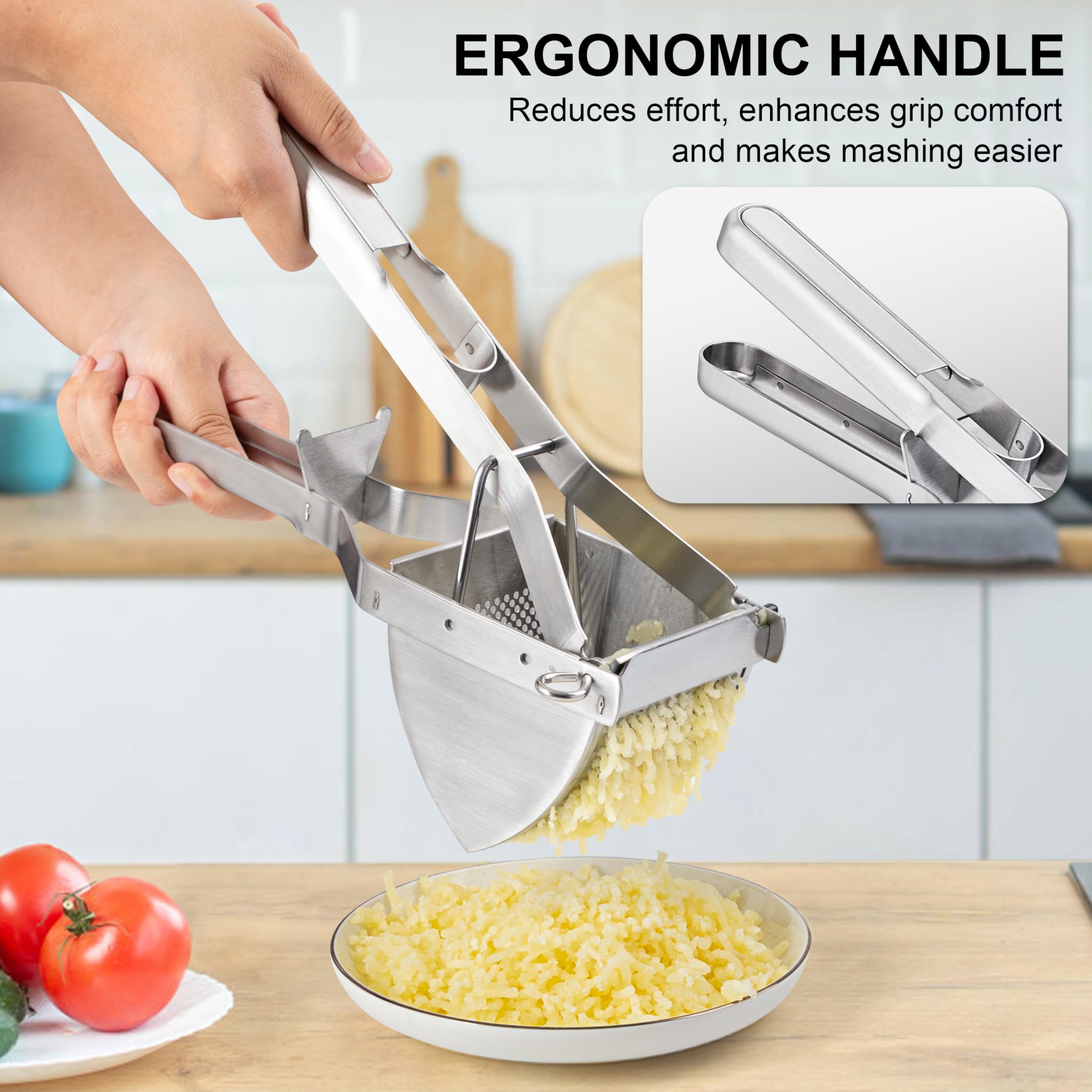 CoocoeStainless Steel Potato Masher