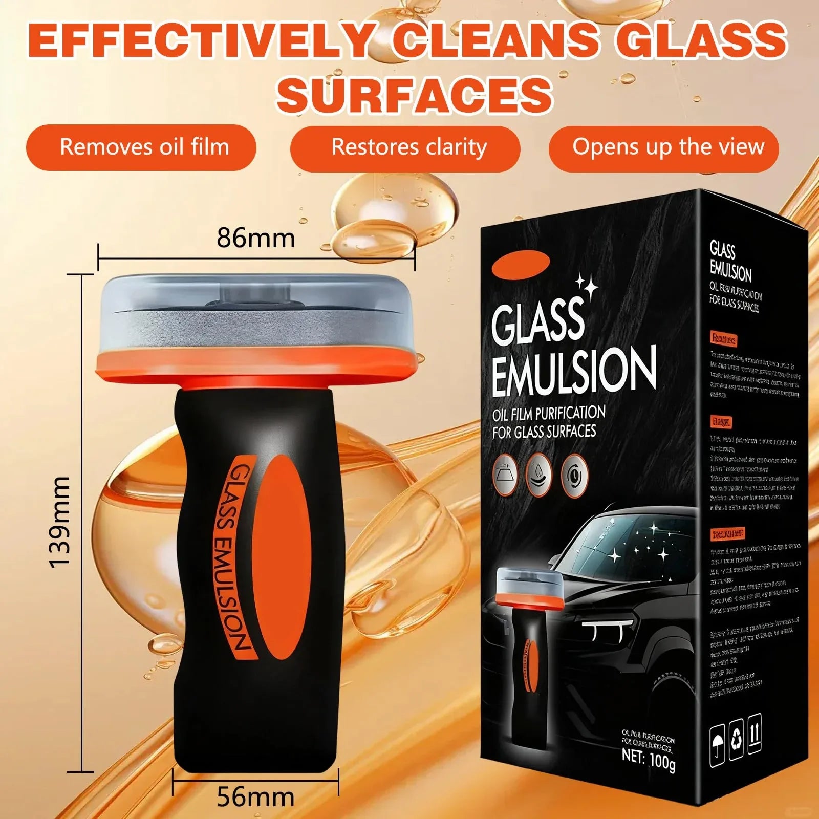 Coocoe Glass Oil Film Remover