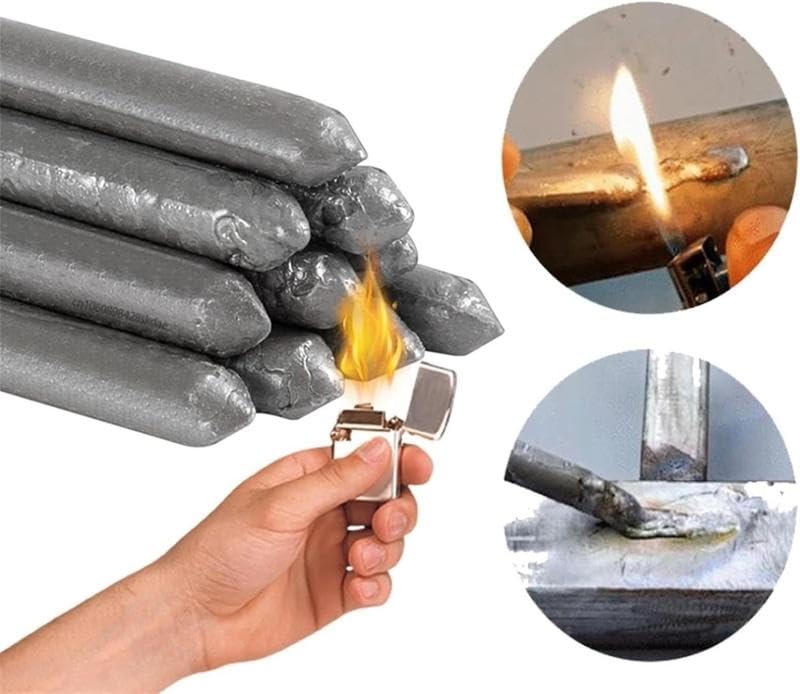 Coocoe Low-Temp Aluminum Welding Rods, Easy-Fuse Flux-Cored Rods