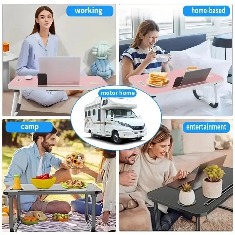 Coocoe Foldable Portable Laptop Stand Lap Desk