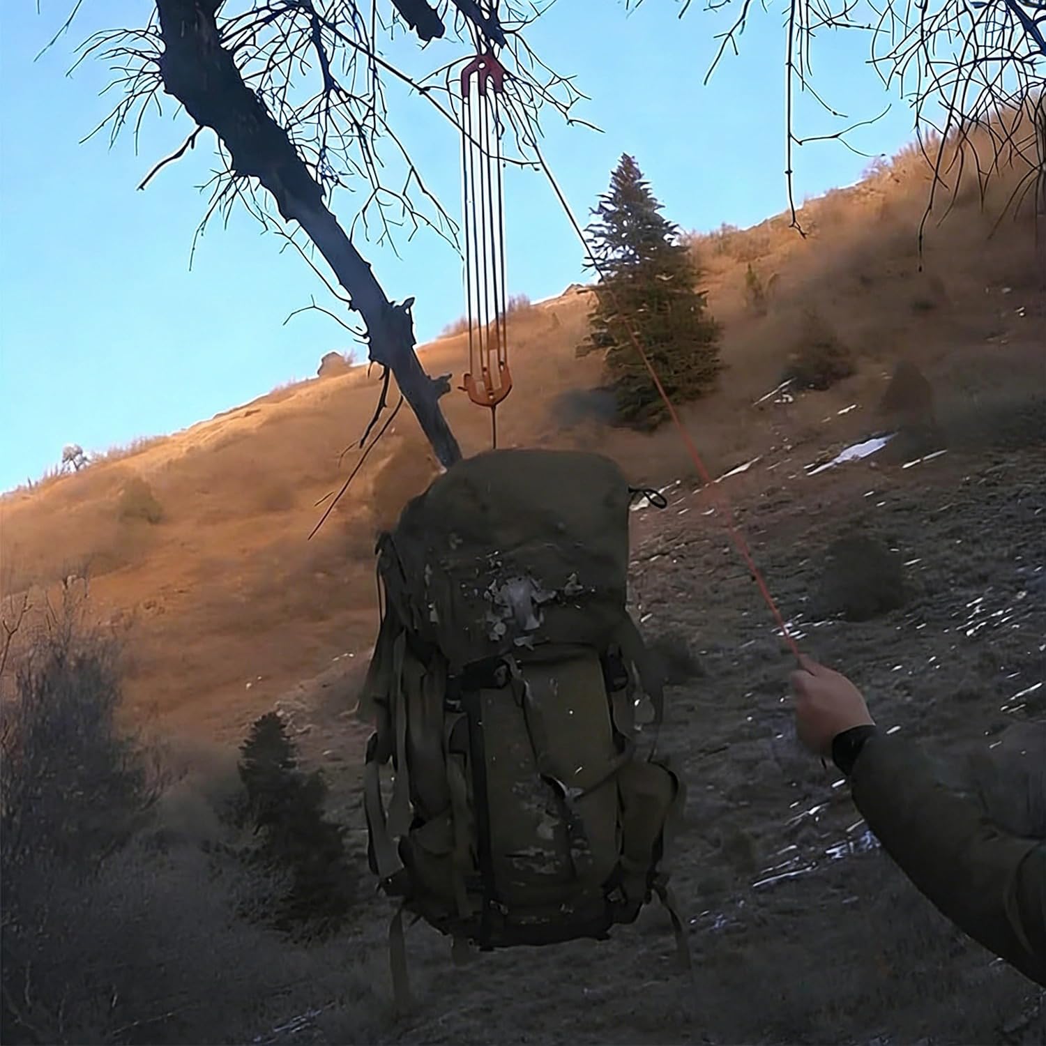 Coocoe Lightweight Hunting Gear Hoist Pulley