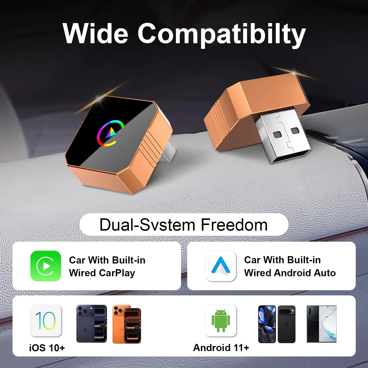 Coocoe Wireless CarPlay Adapter